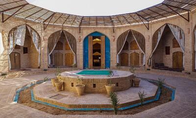 کاروانسرای زین‌ الدین یزد شاهکار معماری ایرانی