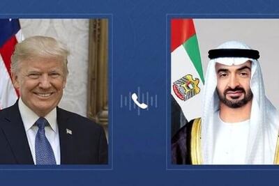 آتش بس غزه، محور گفت‌وگوی تلفنی ترامپ و حاکم امارات