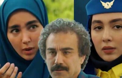 ویدئو سکانس طلایی پایتخت 7/ نقی مثل شاهین سارا و نیکا را می‌پاید