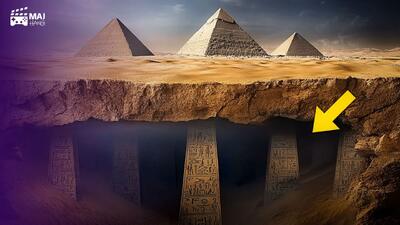داستان ساختمان‌های عظیم‌الجثه زیر اهرام مصر چیست؟ خیال‌پردازی یا نشانه‌هایی از وجود موجودات فضایی؟ - مج‌هنگ