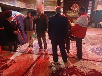اسکان اضطراری بیش از ۳۰۰ مسافر در برف مانده در نیشابور