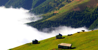 روستای کورزق بهشتی ناشناخته در آذربایجان شرقی