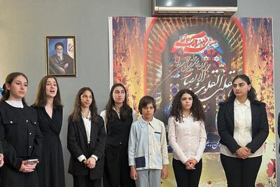 فارسی آموزان مدارس تفلیس نوروز را جشن گرفتند