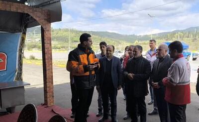 بازدید سرزده بازرس کل گیلان از ایستگاه پویش «نه به تصادف»