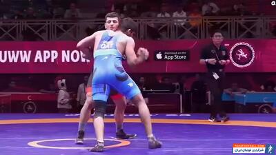 برد محمد ناقوسی برابر حریف قطری در وزن 82KG - پارس فوتبال
