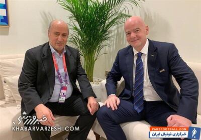 رئیس فیفا: برای ایران در جام جهانی بهترین‌ها آرزو می‌کنیم - پارس فوتبال