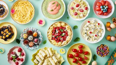 طرز تهیه 10 مدل مختلف پاستا برای نوروز 1404 به همراه ویدیوی آموزشی