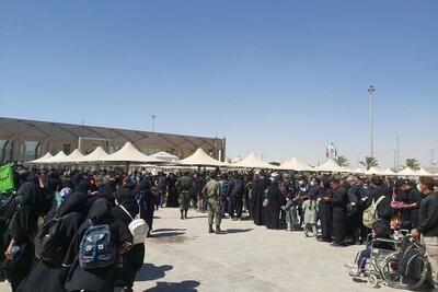 تردد روان زائران در مرز مهران با عبور ۳۶ هزار نفر در ۲۴ ساعت گذشته