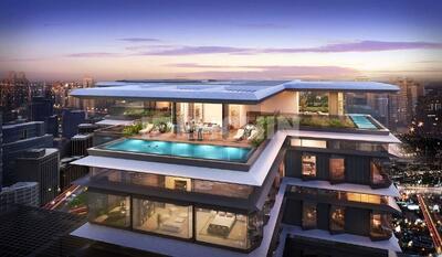 پنت‌هاوس فوق لوکس در خیابان فرشته تهران رونمایی شد (تماشا کنید)