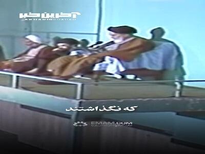 نگذاشتند آن طوری که حضرت امیر می‌خواست‌ حکومت تشکیل بدهد