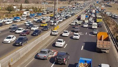 تردد بیش از ۱۵ میلیون خودرو در جاده‌های قزوین