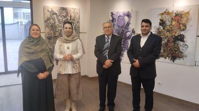 برپایی نمایشگاه نقاشی‌ شیرین جبل عاملی در موزه موسیقی