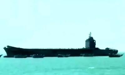 رژه ۳۰۰۰ فروندی شناورهای نظامی برگزار شد