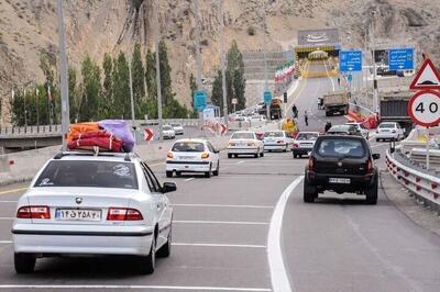 آزادراه تهران ـ شمال دو طرفه شد