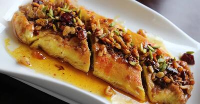 خاگینه تبریزی؛ دسر سنتی خوشمزه برای مجالس و دورهمی‌ها + ویدیو - سبک ایده آل
