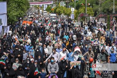 برگزاری راهپیمایی روز قدس در ۱۰۰ نقطه هرمزگان