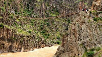آنچه که باید درباره پل معلق پیرتقی بدانید + فیلم