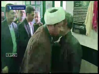 دیدار با خانواده نخستین شهید پلیس سمنان در سال جدید