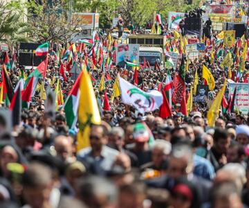شکوه راهپیمایی روز قدس با شعار «علی العهد یا قدس» در شهرهای مختلف ایران