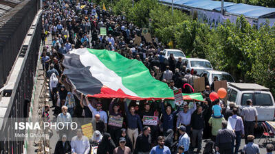 راهپیمایی روز قدس در تهران