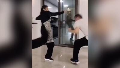 مشکلات زن و شوهر رزمی کار! (فیلم)