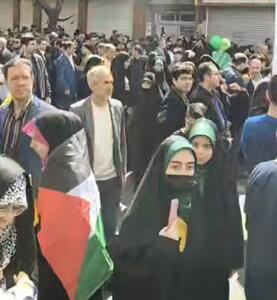 حضور پرشور مردم تبریز در راهپیمایی جهانی روز قدس