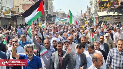 راهپیمایی روز قدس - آبادان