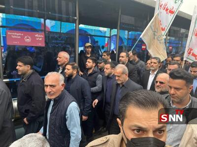 عکس/ حضور پزشکیان در راهپیمایی روز قدس | اقتصاد24