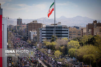 حضور شخصیت ها و مسئولان در راهپیمایی روز قدس +عکس