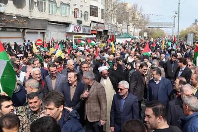 حضور جوانان در روز قدس نشانه مسئولیت‌پذیری نسل جدید است