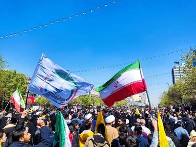 حضور گسترده مردم خراسان رضوی در راهپیمایی روزجهانی قدس
