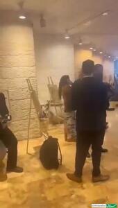 شلیک موشک‌های یمنی، اعضای کنفرانس مبارزه با «یهود ستیزی» در قدس اشغالی را به پناهگاه فرستاد + فیلم