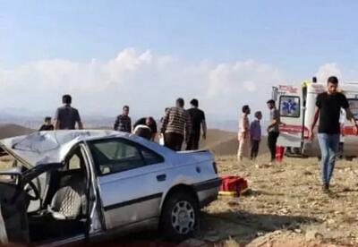 ۴ کشته و مصدوم در تصادف محور پلدختر _ رومشکان