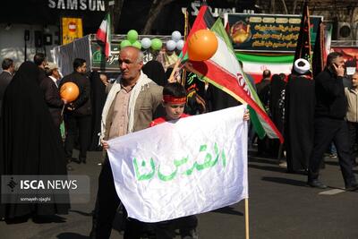 راهپیمایی روز قدس در تبریز