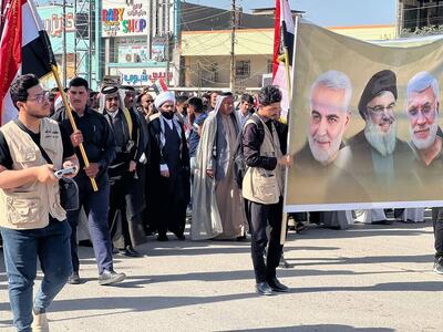 برگزاری راهپیمایی روز جهانی قدس در شهرهای مختلف عراق