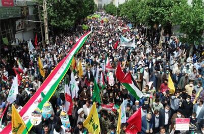 قطعنامه پایانی راهپیمایی روز جهانی قدس؛  هر حرکت غلط آمریکا و رژیم کثیف صهیونیستی با پاسخ کوبنده مواجه خواهد شد