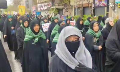 فیلم/ آغاز راهپیمایی روز جهانی قدس در میدان فردوسی تهران
