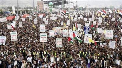 راهپیمایی گسترده یمنی‌ها در روز جهانی قدس +عکس