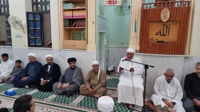 آئین  «الوداع» ماه رمضان در گناوه برگزار شد