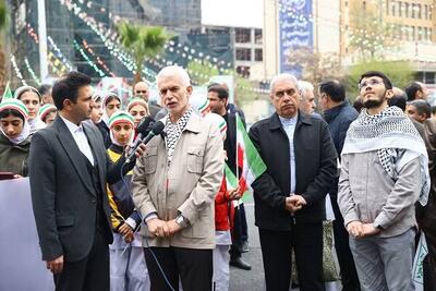 اسبقیان: جامعه ورزش همواره در کنار آرمان‌های انقلاب خواهد ایستاد