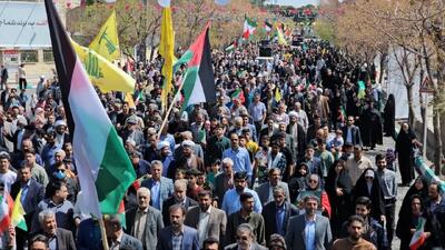حضور پرشور سیرجانی ها در راهپیمایی روز قدس