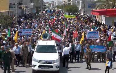 راهپیمایی روز جهانی قدس در خورموج