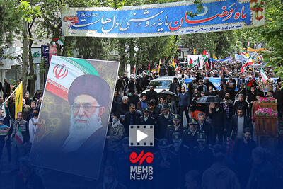 تصاویری از حضور بجنوردی‌ها در راهپیمایی روز قدس