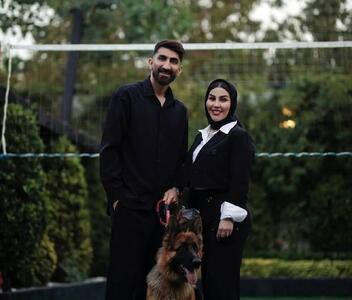 جشن متفاوت در ویلای شمال علیرضا بیرانوند و اکرم خانم/ تصاویر