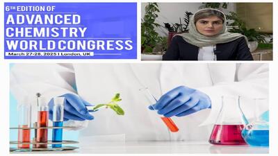 انتخاب مقاله پژوهشگر ایرانی به عنوان مقاله برتر کنگره جهانی شیمی لندن