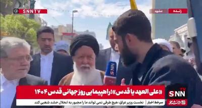 علم الهدی: اساس سیاست خارجه نظام جنگ با اسرائیل است+ فیلم