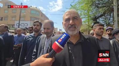 فرمانده سپاه خوزستان: روز قدس نماد حمایت از مظلوم و محکوم کردن جبهه استکبار است+فیلم