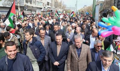 روز قدس نماد مقاومت در برابر ظلم و حمایت از مظلومان است