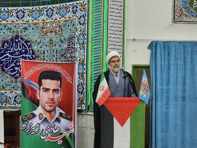 روز قدس سیلی بزرگ به صورت رژیم صهیونیستی