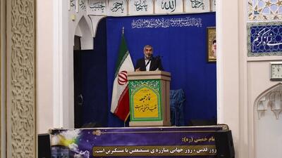 حمایت ملت ایران از مردم فلسطین همیشگی و استوار است